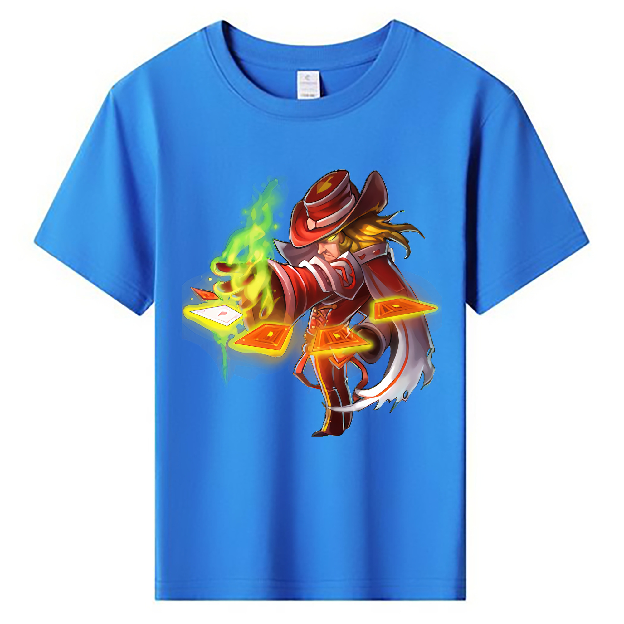 （画像用） リーグ・オブ・レジェンド League of Legends LOL 綿100％キッズTシャツ（フロントプリント）